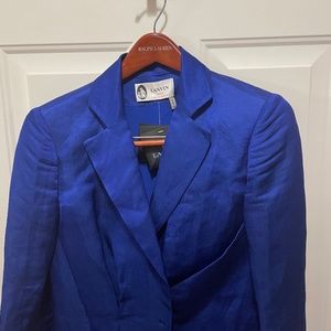 Lanvin, size 6, Royal Blue blazer